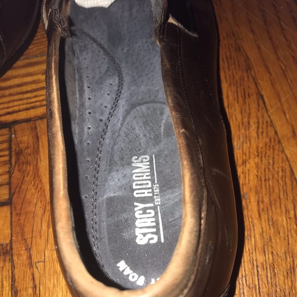 Stacy Adams Memory Foam Loafer Style Shoes - Picture 7 of 7